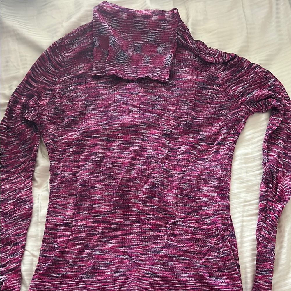 Missoni for Target Pink and Gray Turtleneck Sweater